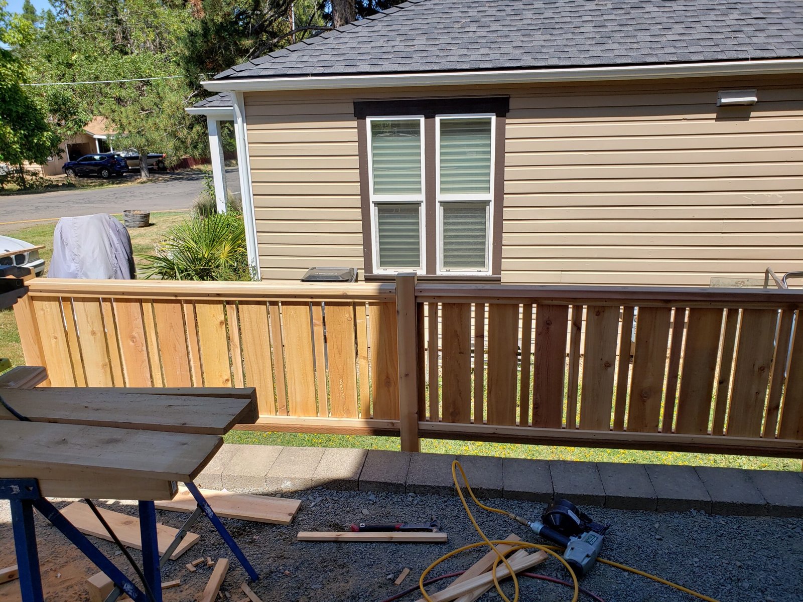 Completed fencing project in Southern Oregon